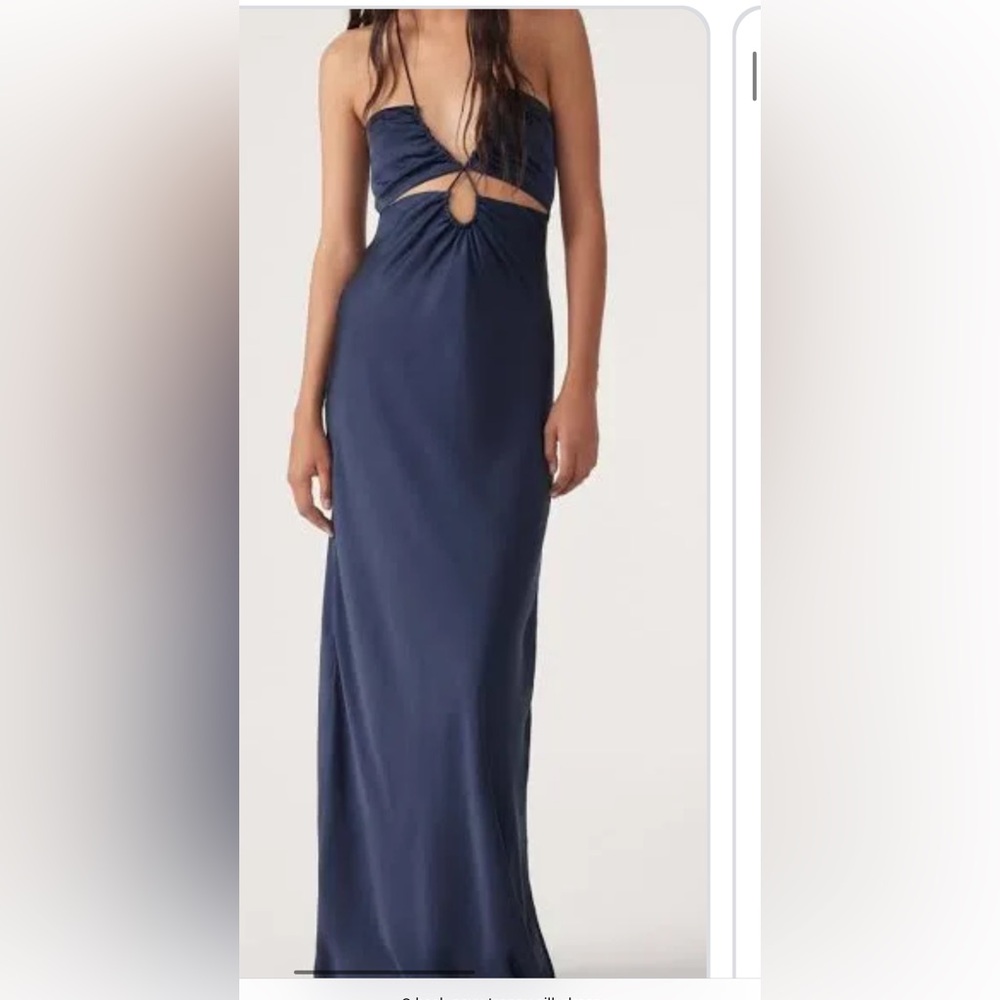Bash Elegant Black Halter Dress